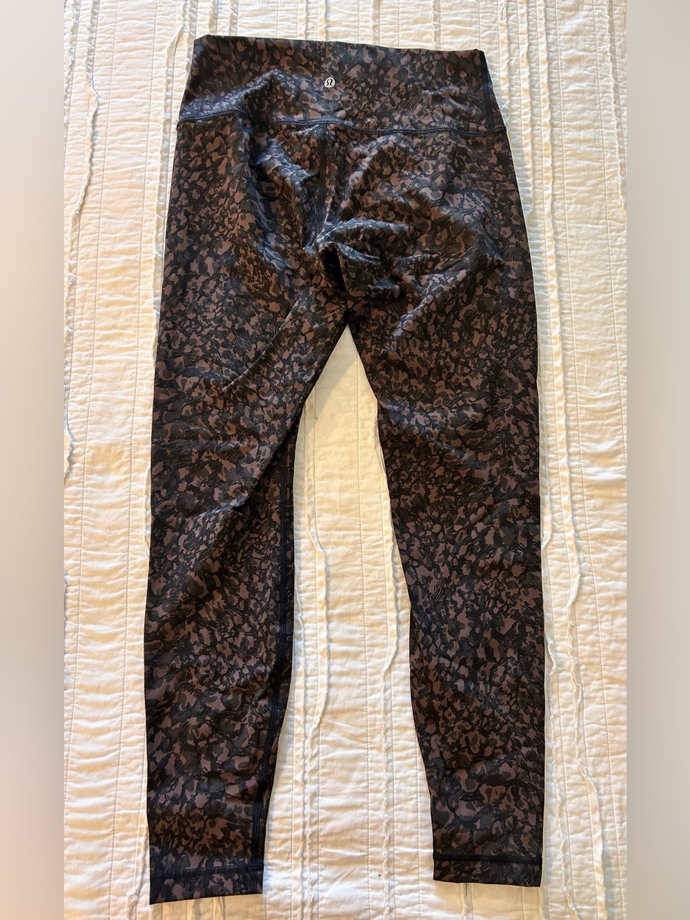 lululemon athletica Brown and Black Patterned Women's Joggers